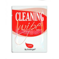 Cleaning wipe, Toallita limpiadora 2,5ml
