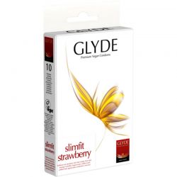 Condones Glyde Slimfit Fresa [10und]