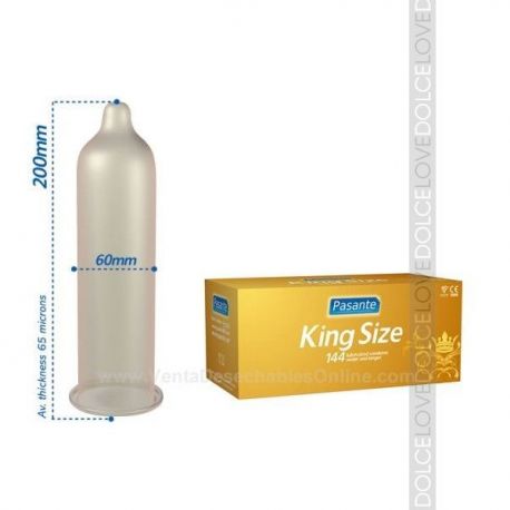 Caja 144 Preservativos King Size