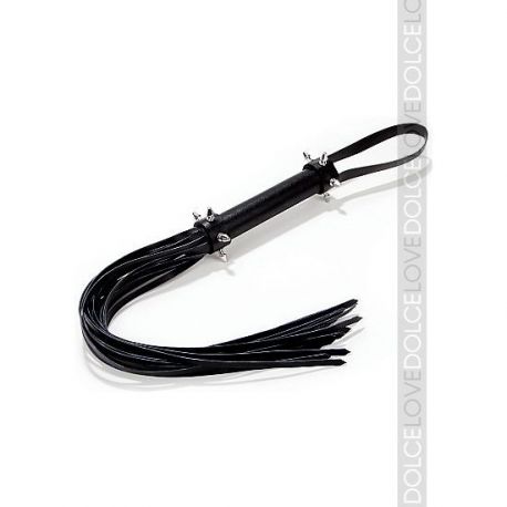 Latigo de Cuero con Tachuelas