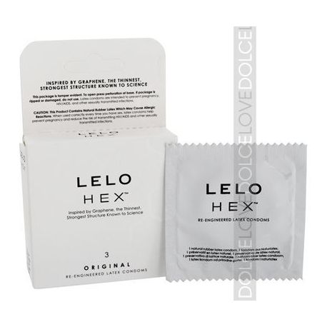 Preservativo Lelo Hex [3und]