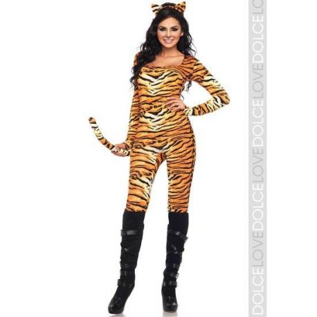 Disfraz Femenino Tigresa Salvaje [XL]