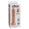 Dildo con Glande Retractil [7"] [Natural]