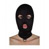 Mascara 3 Orificios y Anilla Metal [Negro]