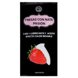 Lubricante Monodosis [Fresas con Nata] [10ml]